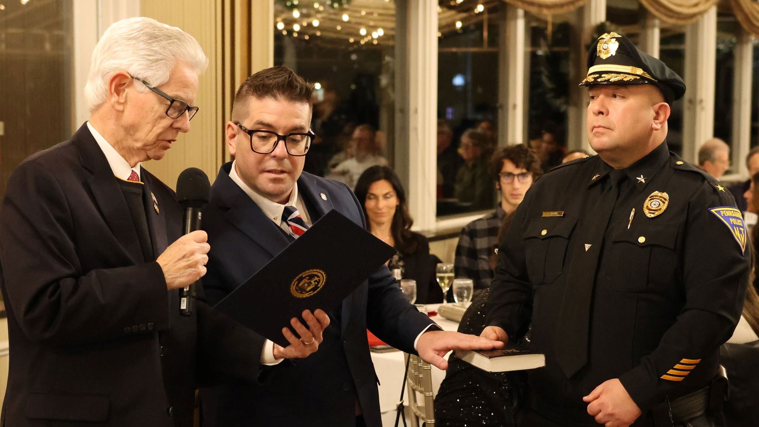 Patrick Olivo Swearing In