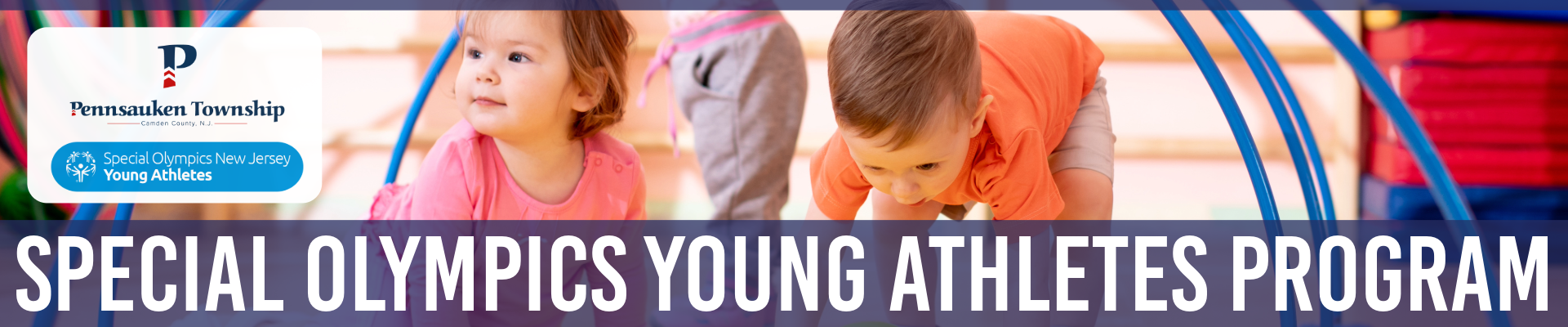 Special Olympics NJ Young Athletes Banner